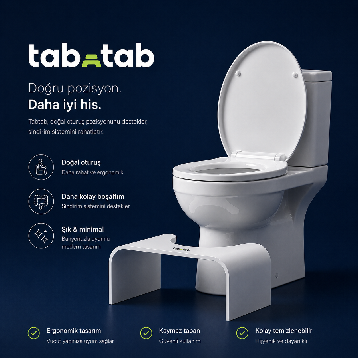 TabTab Klozet Taburesi